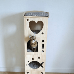 Rosewood Cat Sleeper Caves